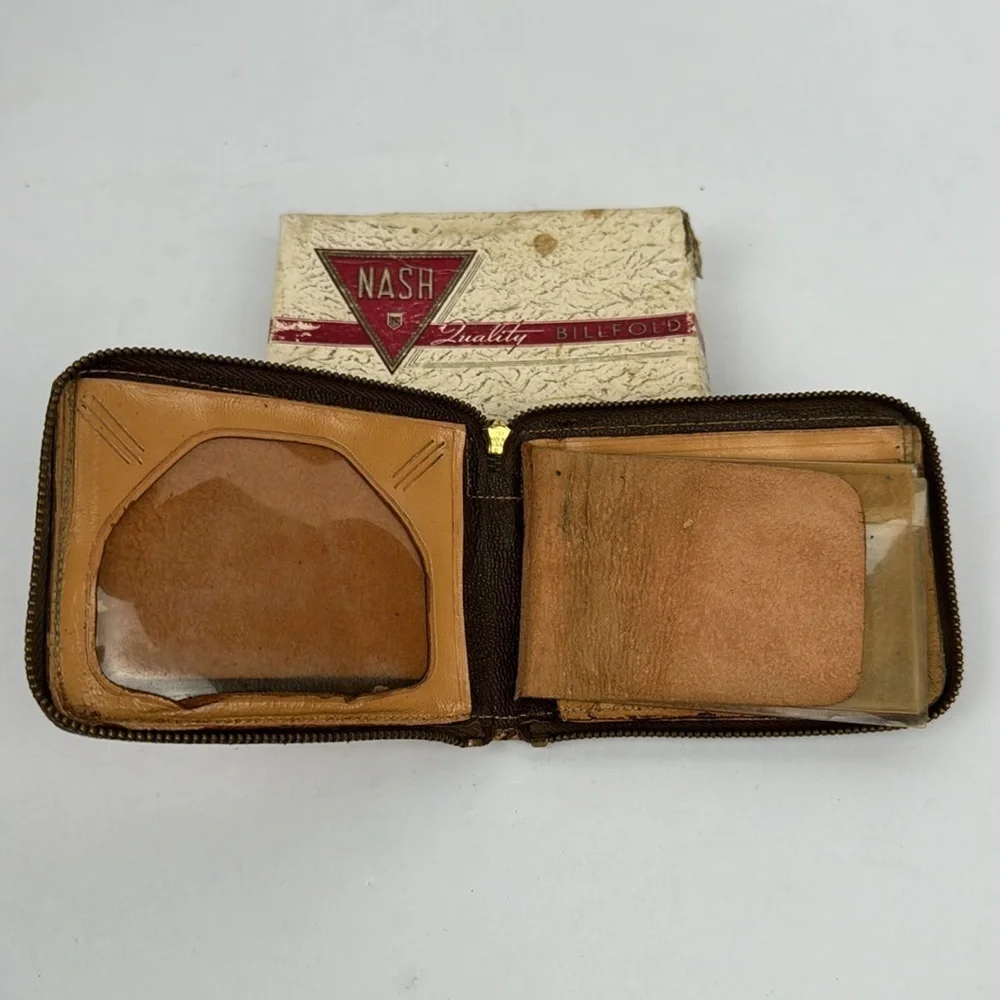 Vintage | NASH | Quality BILLFOLD Wallet